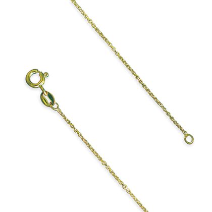 Yellow Gold Anchor Chain