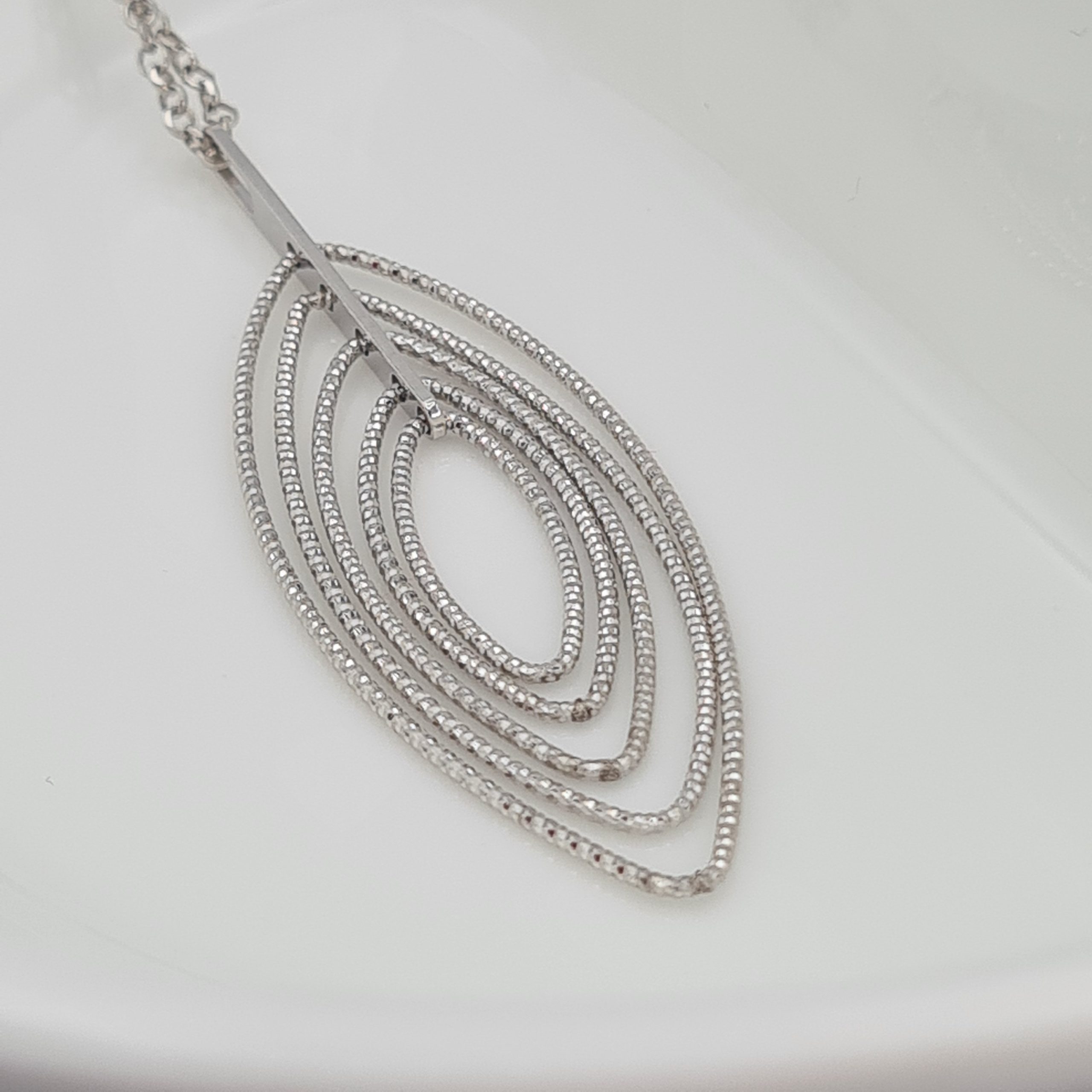 Sterling silver adjustable on sale necklace