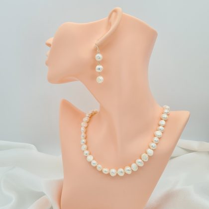 16 Inch Freshwater Pearl Baroque Necklace