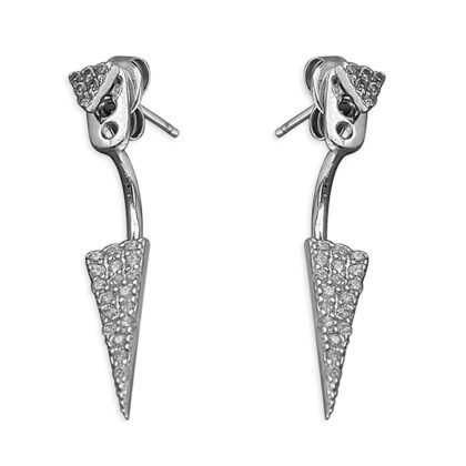 Sterling Silver spike earrings