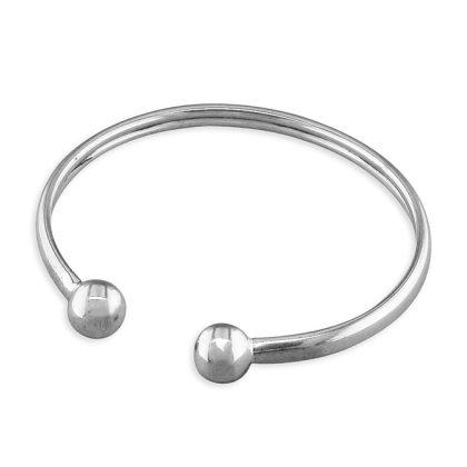 Sterling Silver Baby Bangle