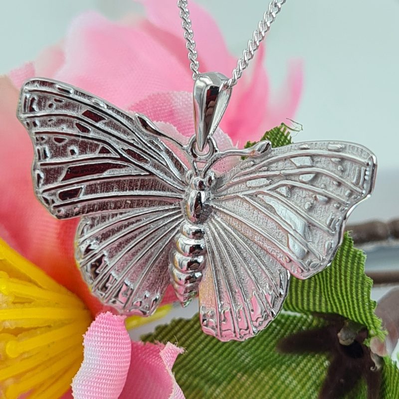 Sterling Silver butterfly necklace