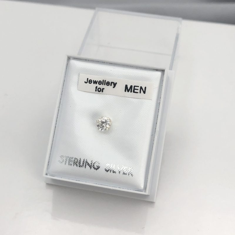 Men's Silver Stud